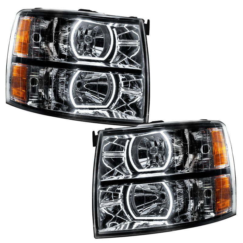 Oracle 07-13 Chevrolet Silverado SMD HL - Black - Square Style - w/o Controller