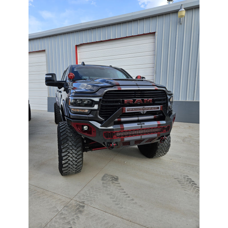 Bodyguard A2 Front Sport - Sensor Cutouts W/O Mesh Grille With Camera Harness + Pod Texture Black Powder Coat Model CCR19BYTNB