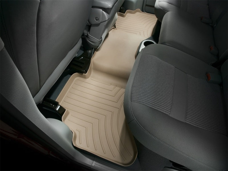 WeatherTech 02-06 Dodge Ram 1500 Pickup QuadCab Rear FloorLiner - Tan