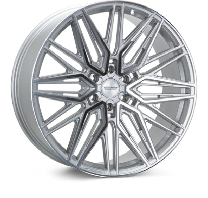 Vossen HF6-5 22x10 / 6x139.7 / ET18 / 106.1 / Super Deep - Silver Polished Wheel
