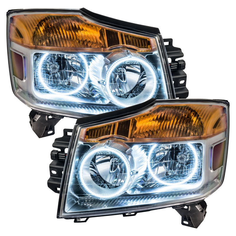 Oracle Nissan Armada 08-15 Halo Kit - ColorSHIFT w/ BC1 Controller