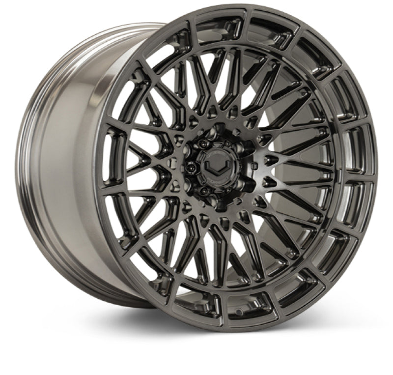 Vossen LCX-03 22x10 / 6x139.7 / ET18 / 78.1 / Super Deep - Polished Dark Smoke Wheel