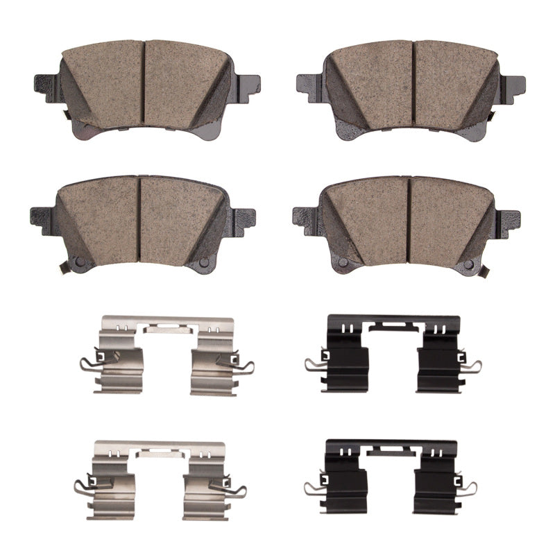 R1 20-25 Jeep Gladiator Rear Ceramic Pads & Hardware Kit