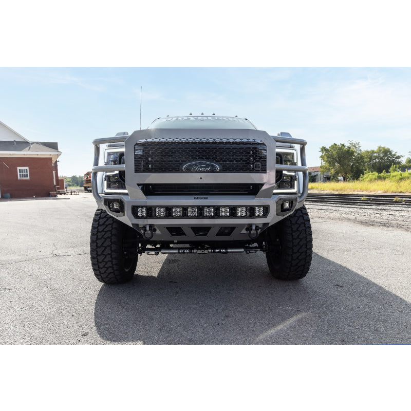 Bodyguard Freedom Front Extreme Non-Winch W/ Mesh Grille No Camera Harness Bare Metal *Fits 450/550 Fender Trim* Model NEF17DBMN