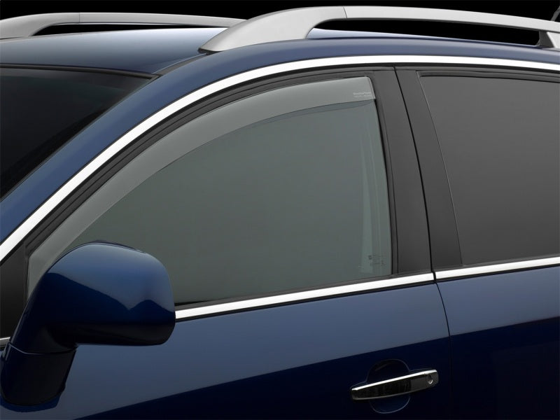WeatherTech 19-23 Ford Ranger Front Side Window Deflectors - Dark Tint