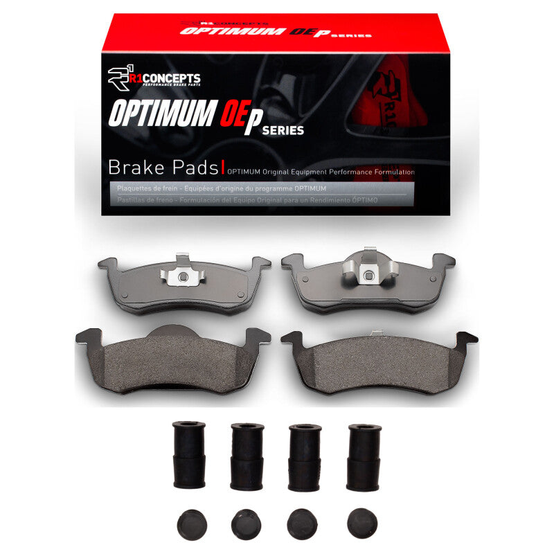 R1 07-16 Ford Expedition Rear Optimum OE Pads & Hardware Kit
