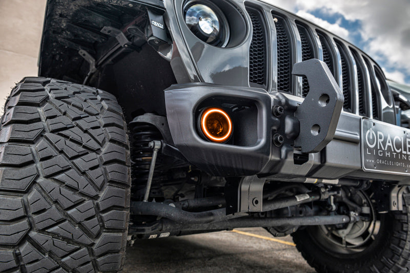 Oracle Jeep Wrangler JK/JL/JT High Performance W LED Fog Lights - w/o Controller