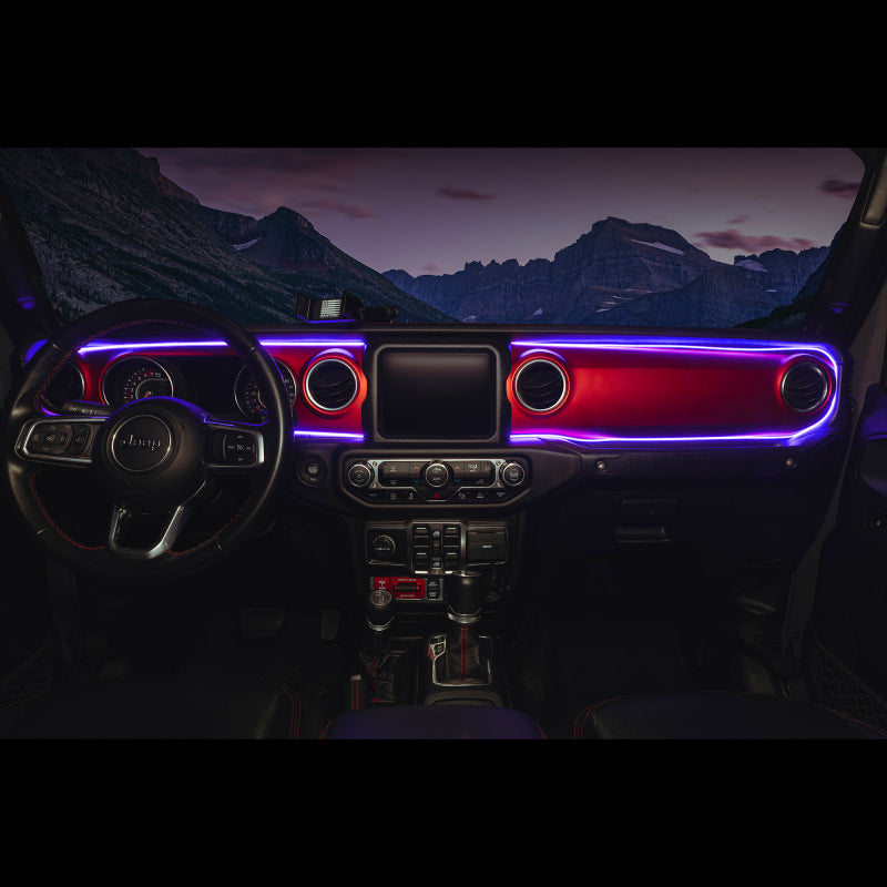 ORACLE Lighting Jeep Wrangler JL / Gladiator JT ColorSHIFT Fiber Optic LED Interior Kit