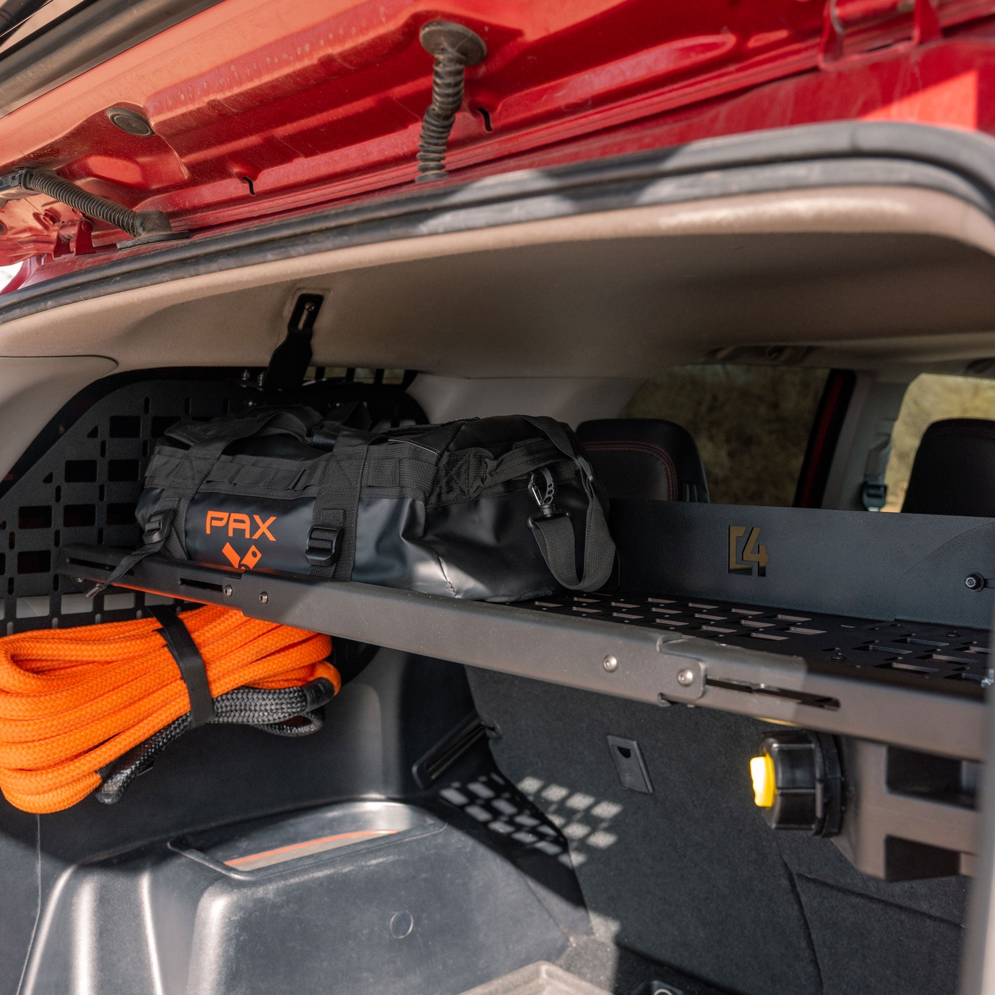 2010-2024 Toyota 4Runner Add-On Shelf for Rear Window MOLLE Panels