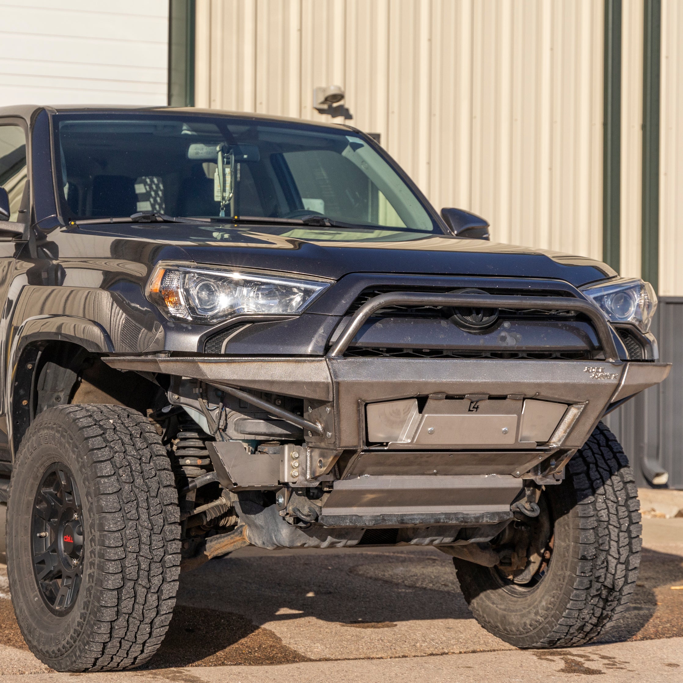 4Runner Rock Runner Front Bumper for 5th Gen (2010+) enhances off-road capability with rugged design and durable construction.