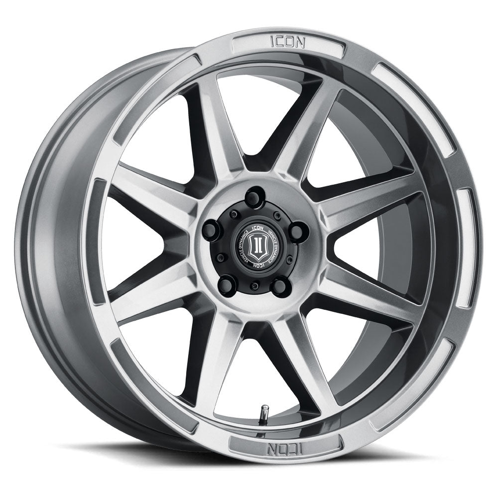 Bandit 20X10 / 5X5 / -24MM / 4.5 Inch Back Space Gun Metal, ICON Alloys