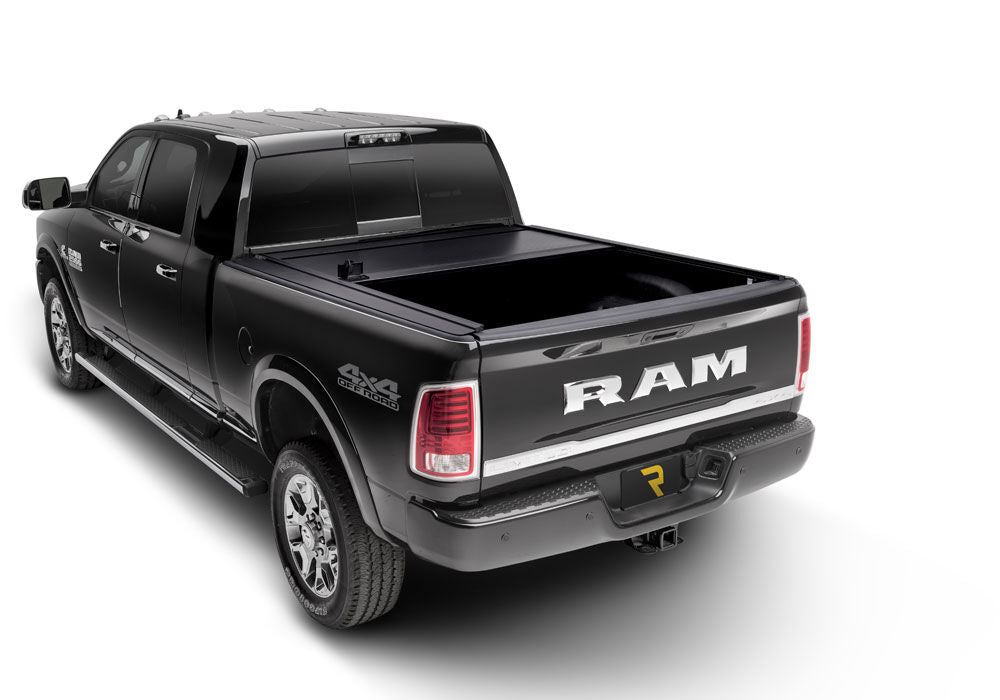 RetraxOne MX Retractable Tonneau Cover Matte One Piece Polycarbonate Finish 2009-2018 (2019-2024 Classic) Ram 5' 7 inch Bed with RamBox without Stake Pockets