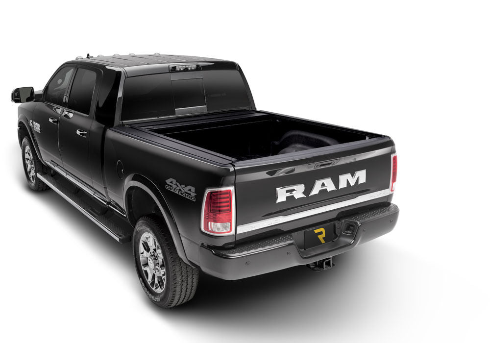 RetraxOne MX Retractable Tonneau Cover Matte One Piece Polycarbonate Finish 2009-2018 (2019-2024 Classic) Ram 5' 7 inch Bed with RamBox without Stake Pockets
