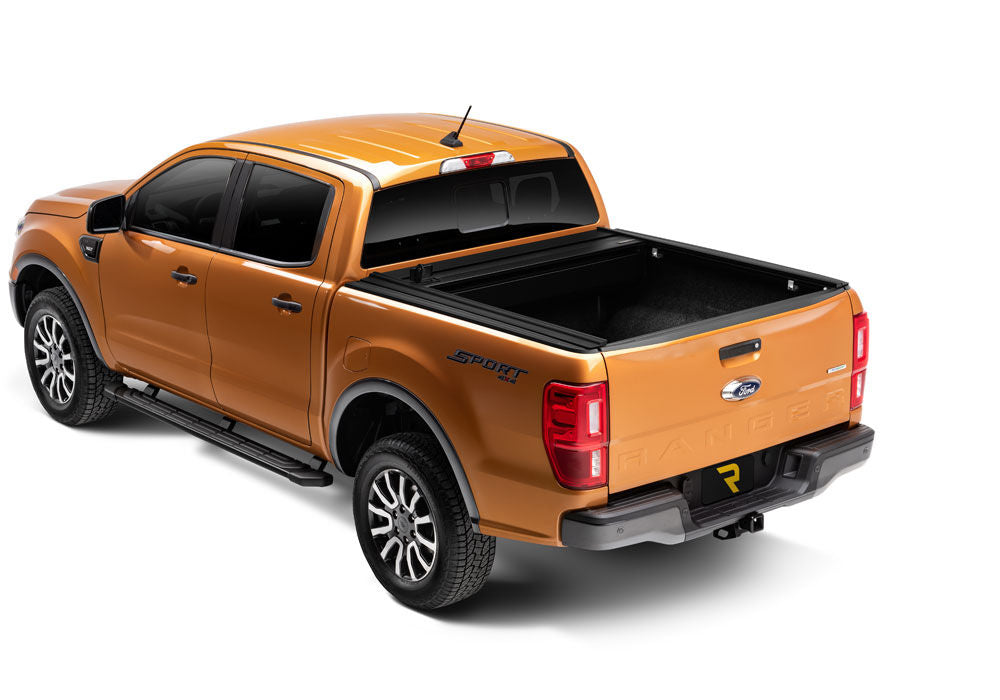 RetraxOne MX Retractable Tonneau Cover Matte One Piece Polycarbonate Finish 2019-2023 Ford Ranger 6' Bed without Stake Pockets