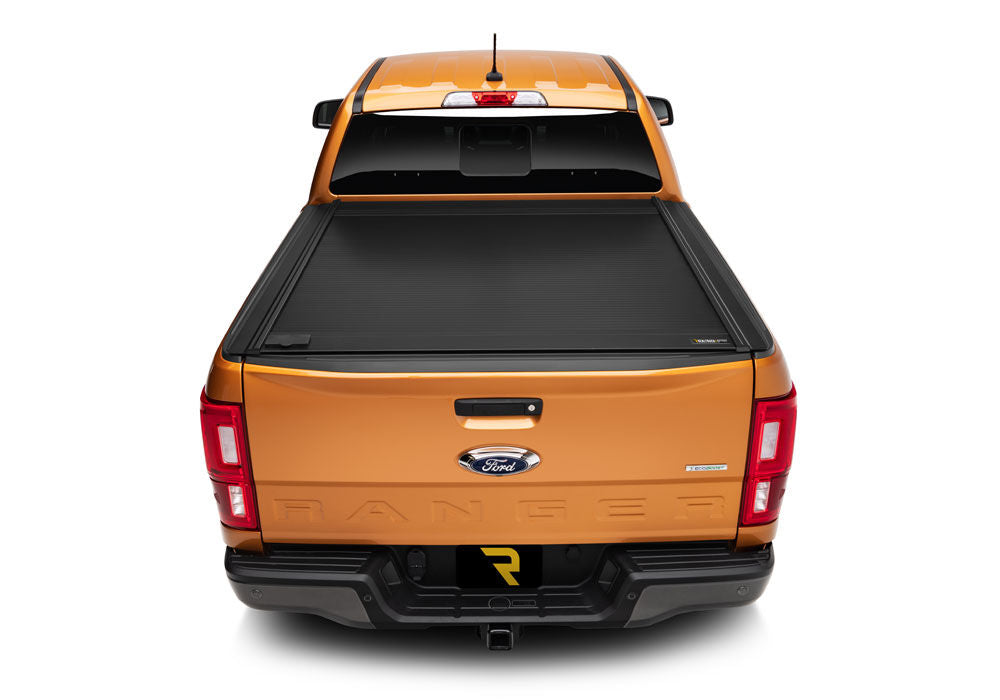 RetraxOne MX Retractable Tonneau Cover Matte One Piece Polycarbonate Finish 2019-2023 Ford Ranger 6' Bed without Stake Pockets