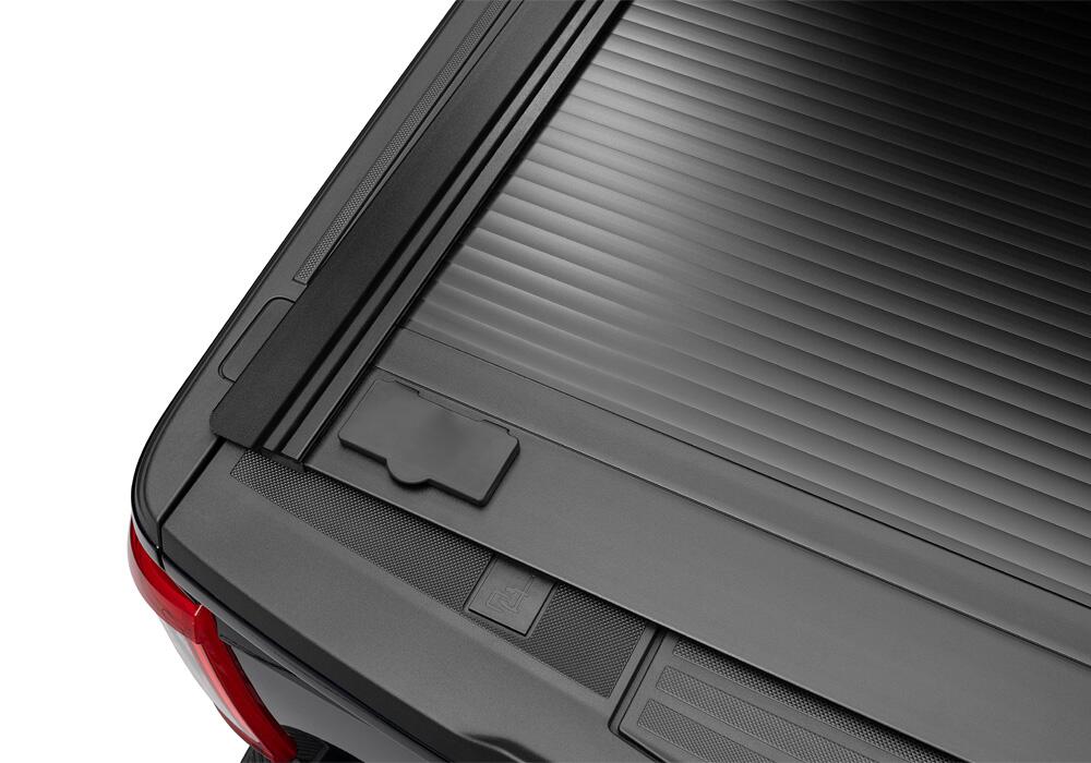 RetraxOne MX Retractable Tonneau Cover Matte One Piece Polycarbonate Finish 2021-2026 Ford F-150 6' 7 inch Bed without Stake Pockets