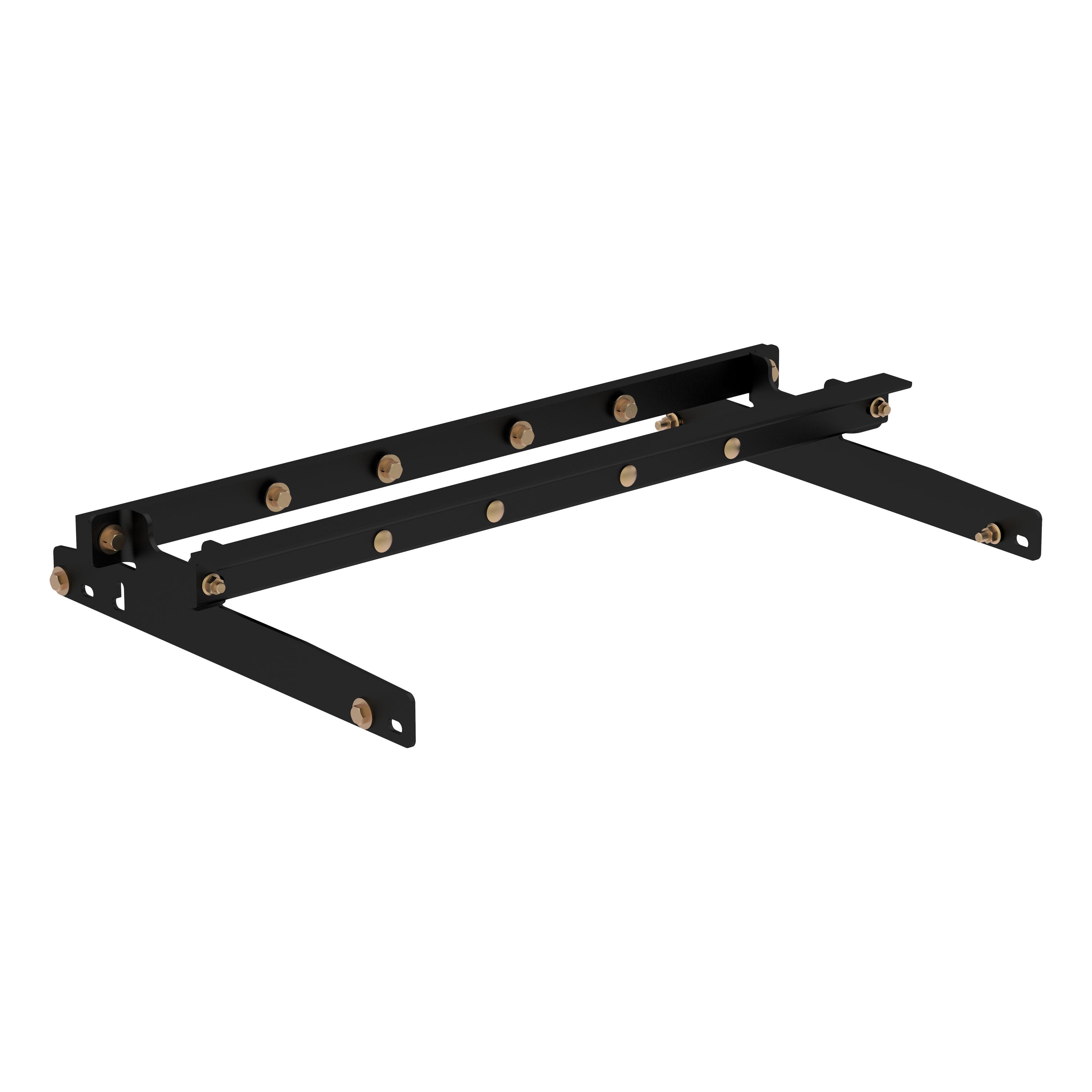 CURT Under-Bed Gooseneck Installation Brackets, Fits Select Dodge Ram 1500, 2500, 3500 Model 60635