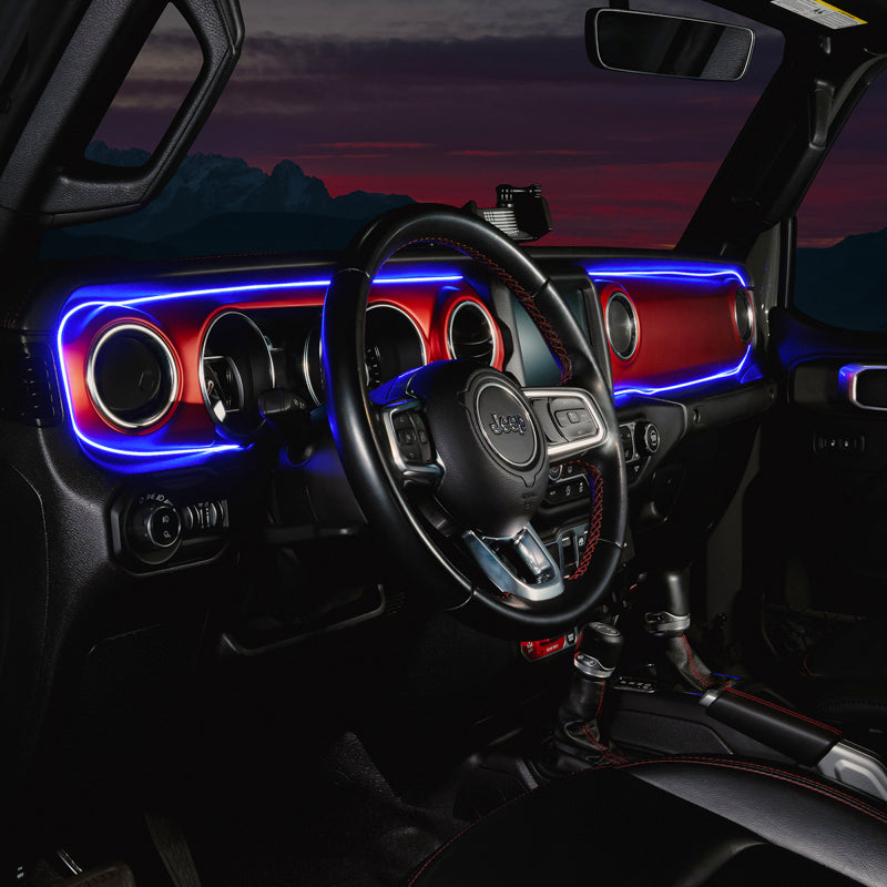 ORACLE Lighting Jeep Wrangler JL / Gladiator JT ColorSHIFT Fiber Optic LED Interior Kit