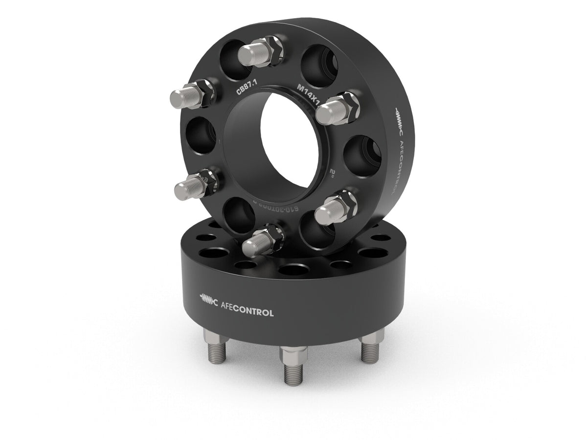 aFe Control Forged Aluminum Wheel Spacers Ford F-150 15-26 6x135mm, Cb 87.1mm, 2 Inch Thickness aFe Power