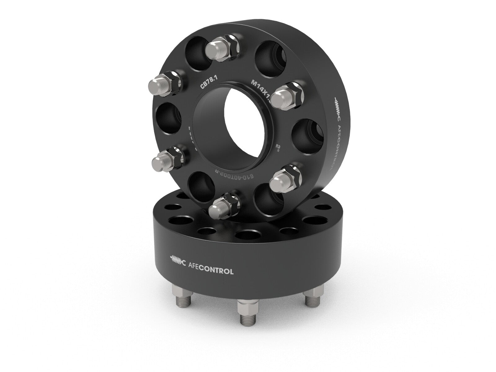 aFe Control Forged Aluminum Wheel Spacers Chevrolet 1500 19-26 6x5.5mm, Cb 78.1mm Thickness aFe Power