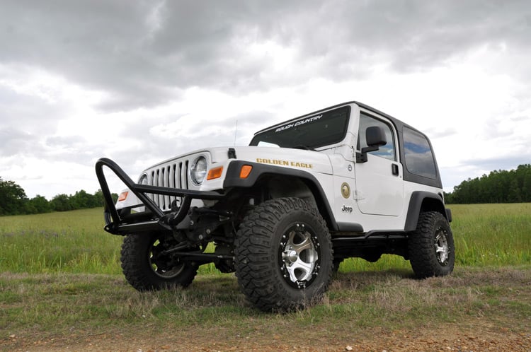 2.5 Inch Lift Kit X-Series 6cyl Jeep Wrangler TJ (97-06)/Wrangler Unlimited (04-06) Rough Country