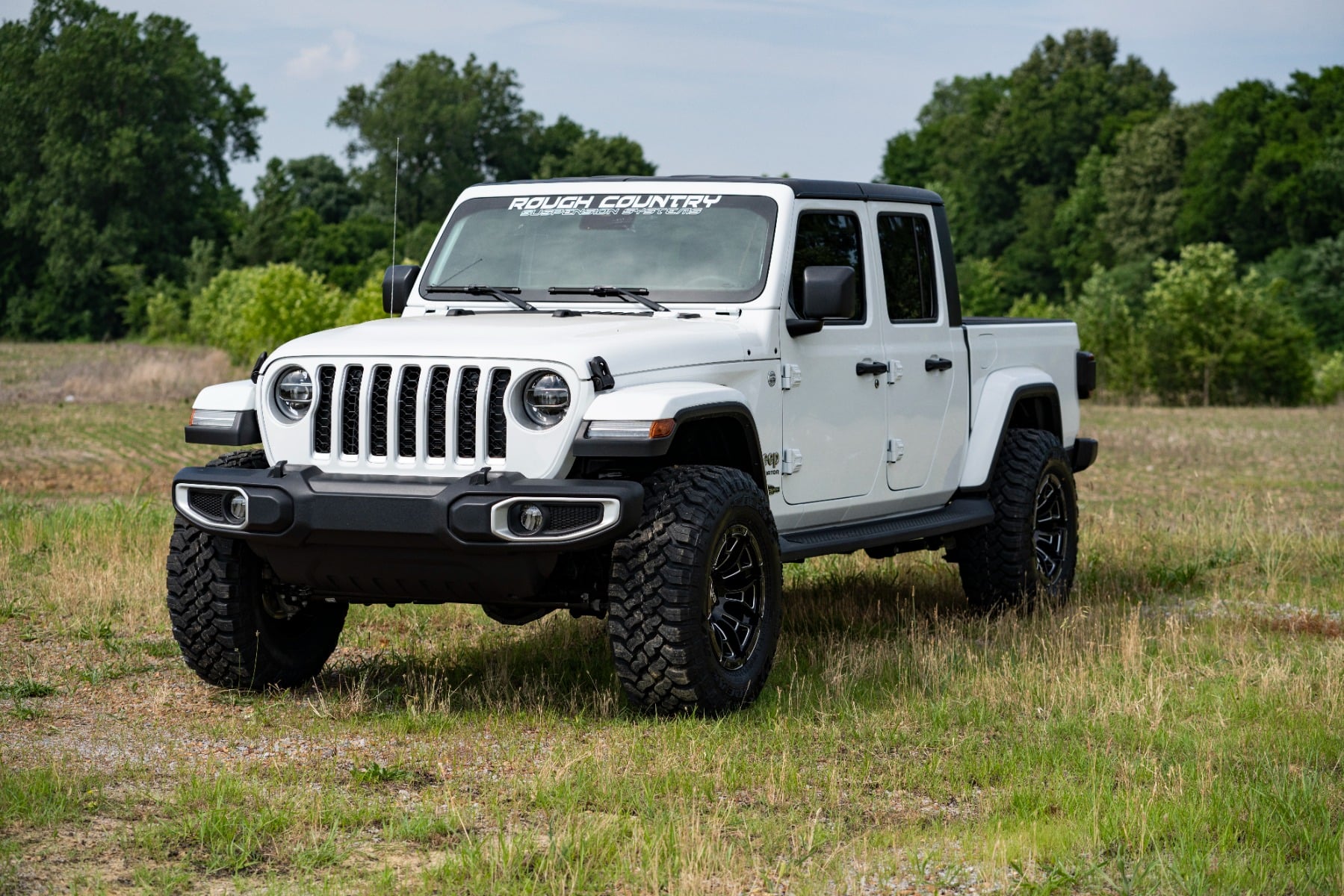 2.5 Inch Leveling Kit Spacers V2 Jeep Gladiator JT 4WD (2024-2025) Rough Country