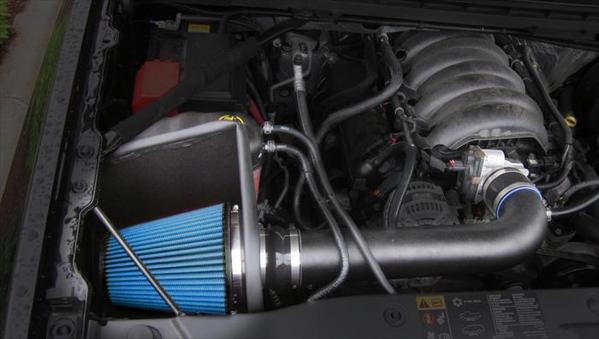 APEX Series Metal Shield Air Intake with MaxFlow 5 Oiled Filter 2014-2018 Chevrolet Silverado 1500 Corsa Performance