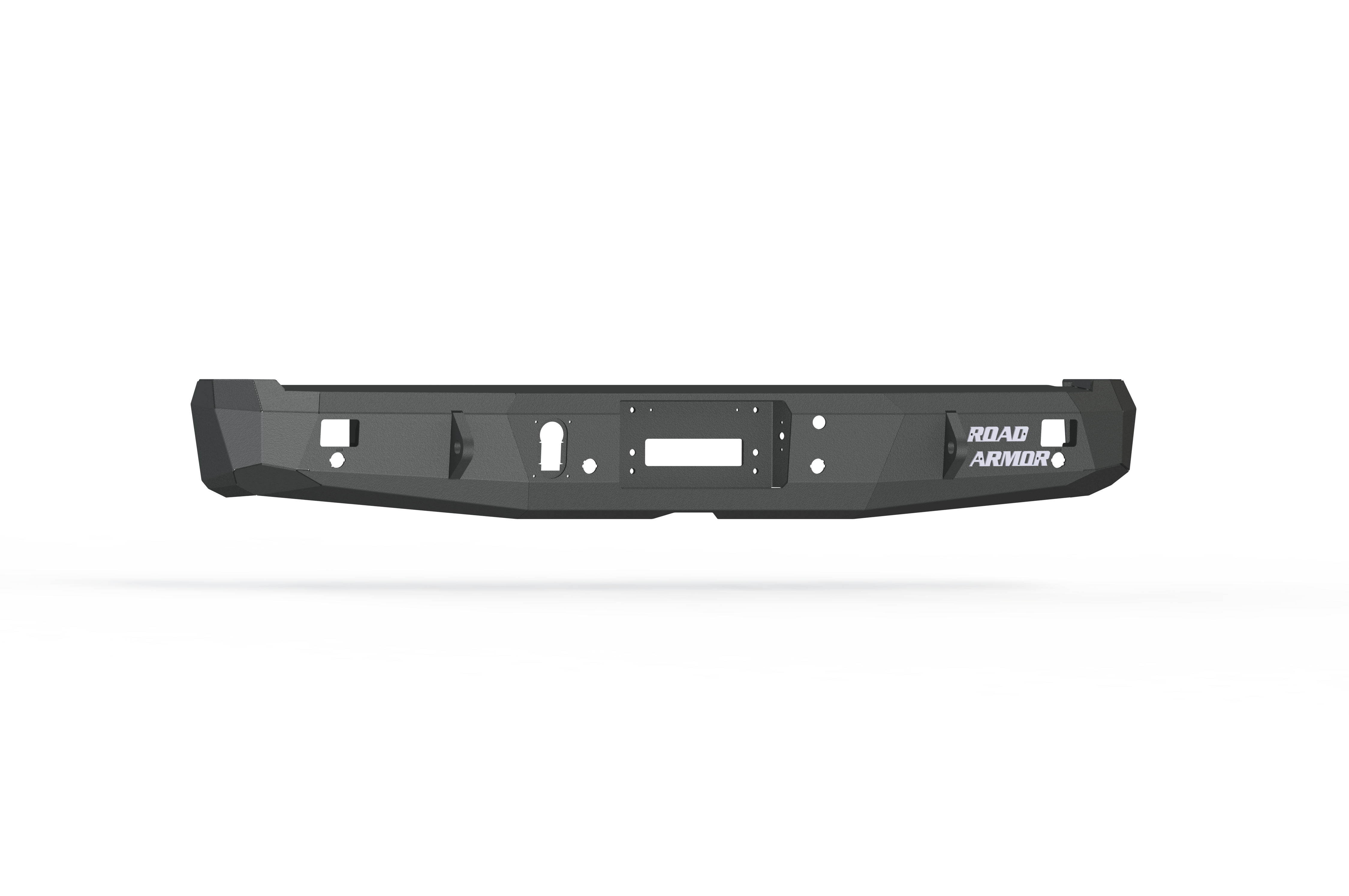 Stealth Rear Winch Bumper - Texture Black 2015-2020 Ford F-150