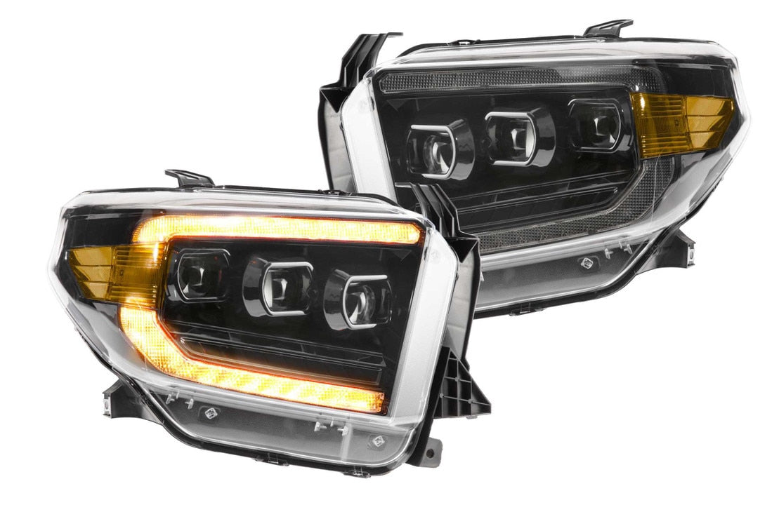 Morimoto 14-21 Toyota Tundra XB LED Headlights w/ Amber DRL