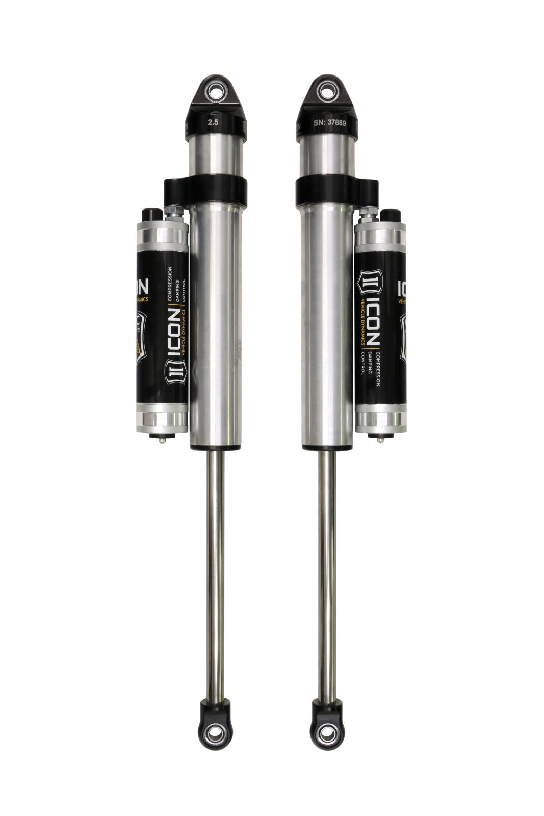 08-16 FSD 4WD 4.5-9 Inch Front Secondary 2.5 Vs Pb CDCV Pair Icon Vehicle Dynamics