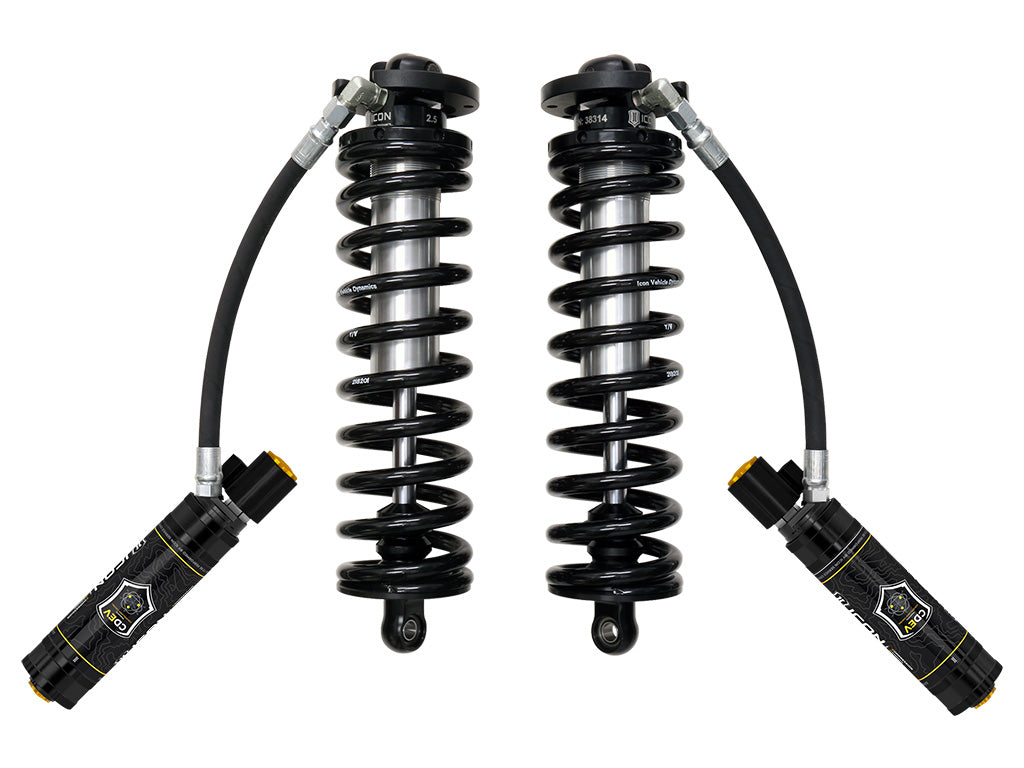 2017-2025 Ford F-250/F-350 Super Duty 4WD 4-5.5 Inch Lift Front V.S. 2.5 Series Coilover Conversion Kit Remote Reservoir W/ CDEV Icon Vehicle Dynamics