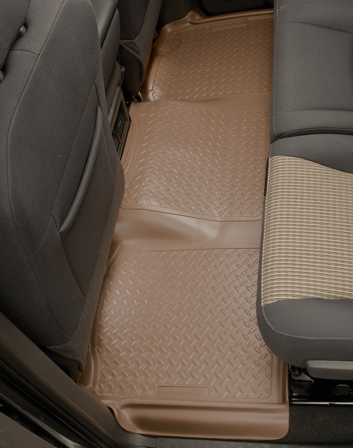 Classic Style - 2nd Seat Floor Liner Black 97-06 Jeep Wrangler Husky Liners