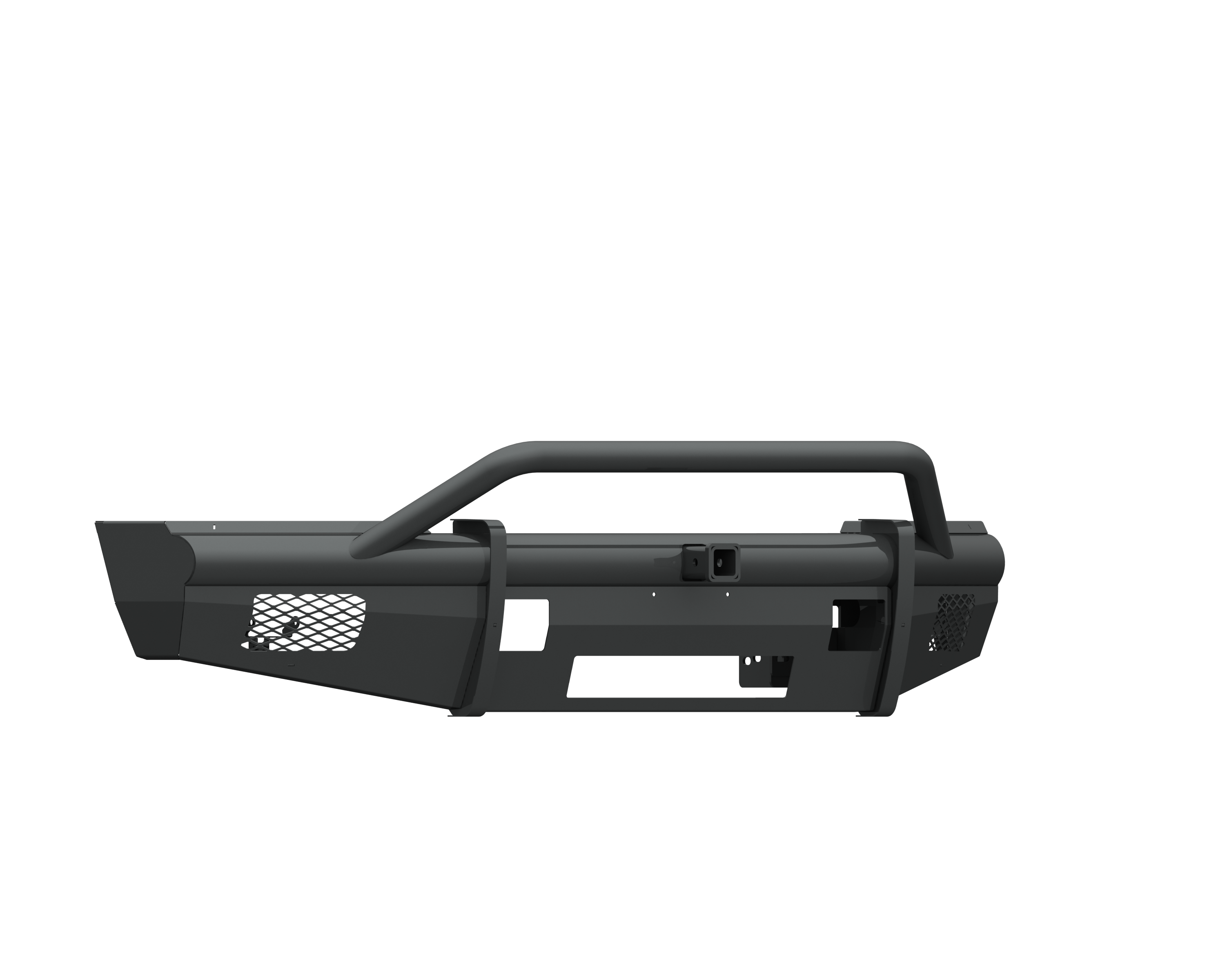 Vaquero Front Non-Winch Bumper Pre-Runner Guard | 2in Receiver - Texture Black 2017-2022 Ford F-250 F-350 F-450