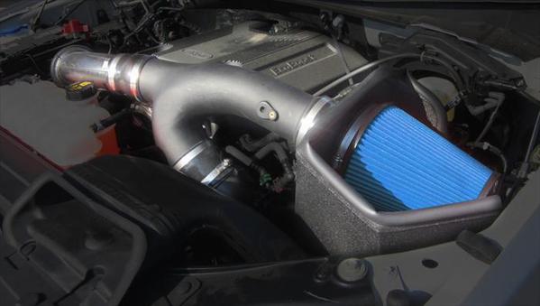 APEX Series Metal Shield Air Intake with MaxFlow 5 Oiled Filter 2017-2018 Ford F-150 EcoBoost Corsa Performance