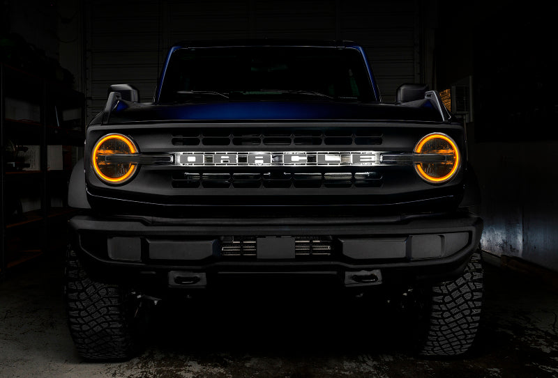Oracle 2021 Ford Bronco DRL Upgrade w/ Halo Kit - ColorSHIFT w/ 2.0 Controller