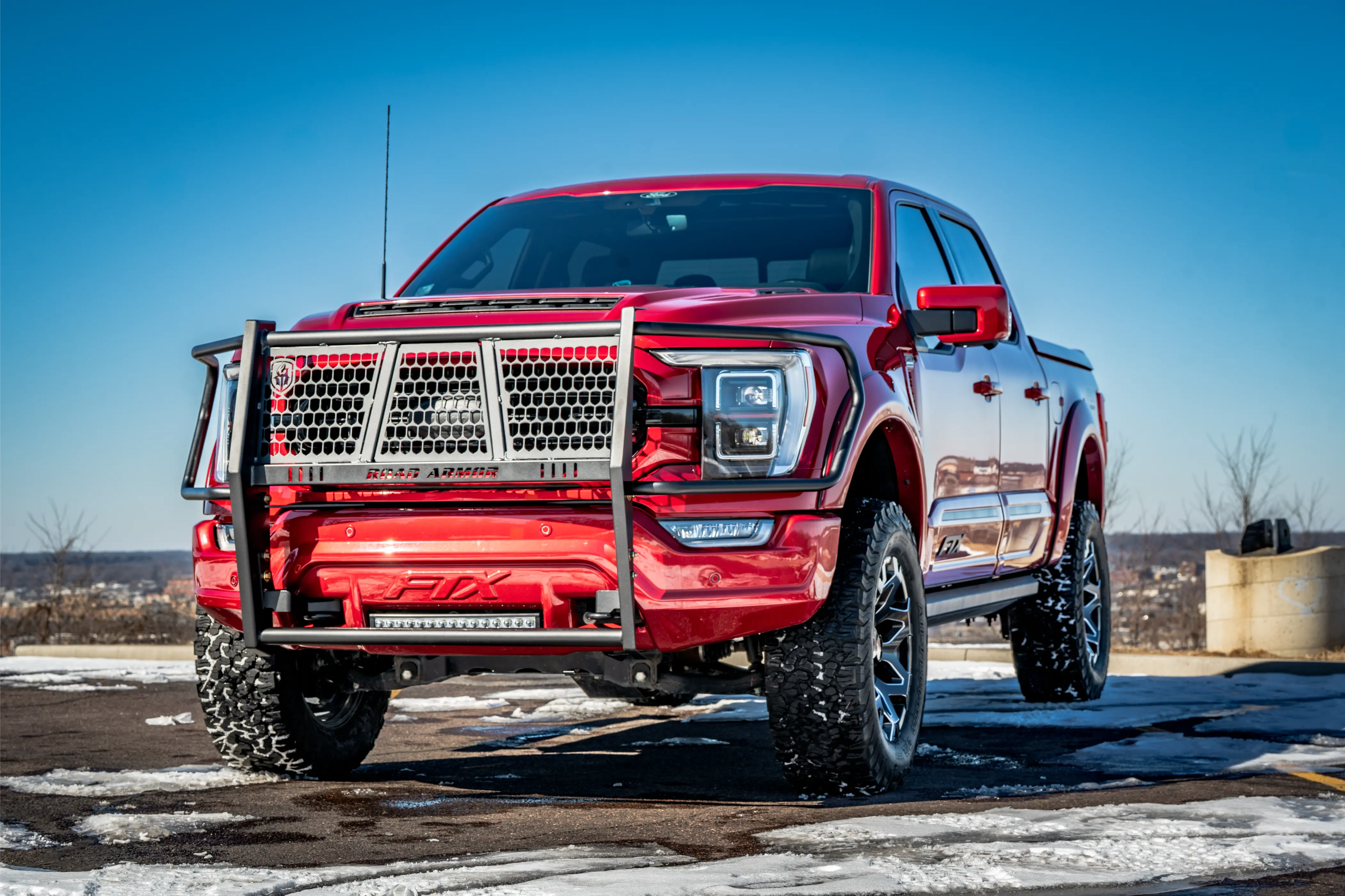 Vaquero Front Grille Guard - Brush Guard - Texture Black - 2021-2026 - FORD 150
