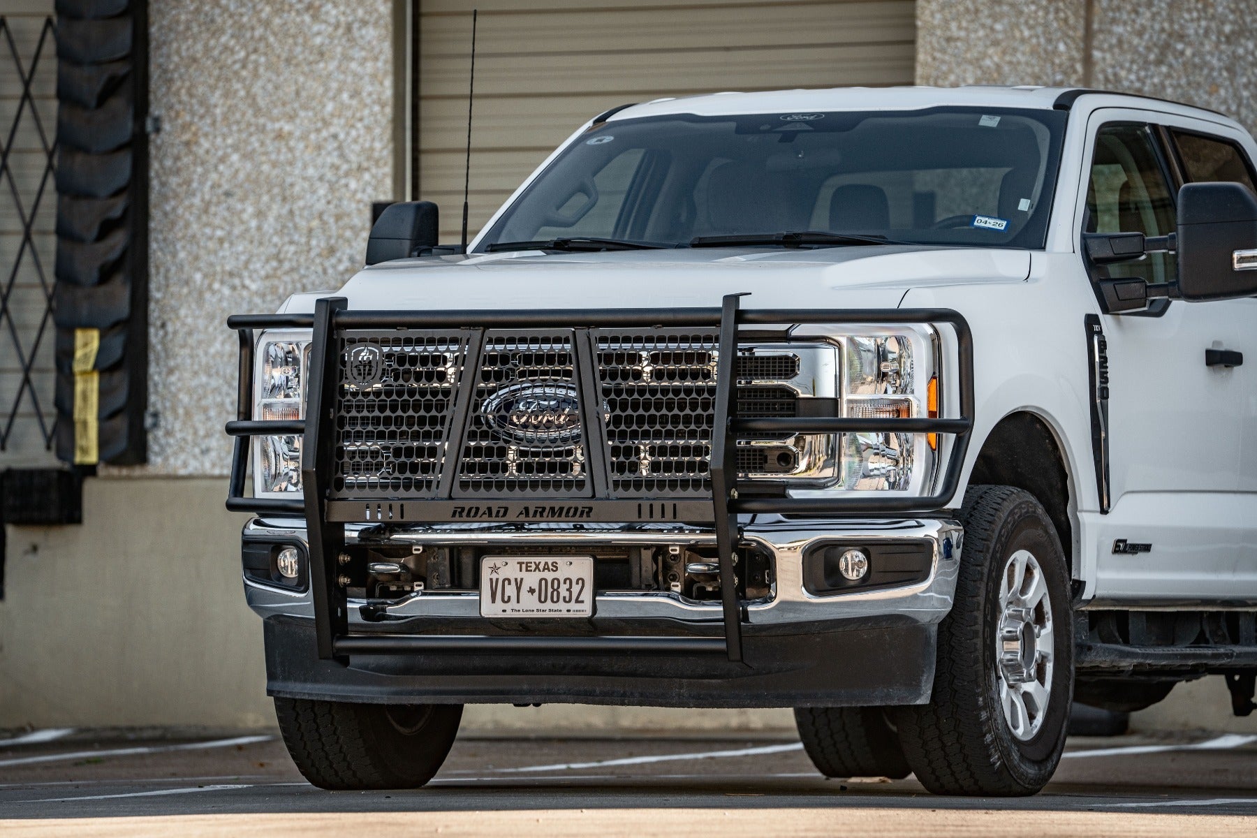 Vaquero Front Grille Guard - Brush Guard - Texture Black 2017-2025 Ford F-250 F-350 F-450 F-550