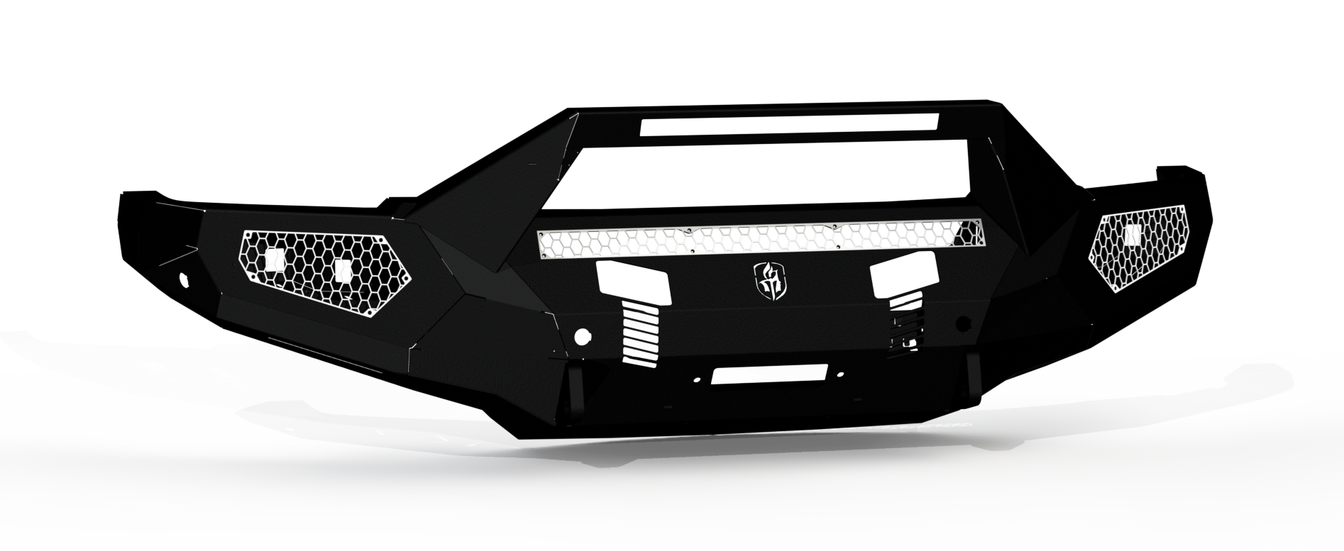 Evolution Front Winch Bumper Sheet Metal Pre-Runner Guard - Texture Black 2023-2025 Ford F-250 F-350