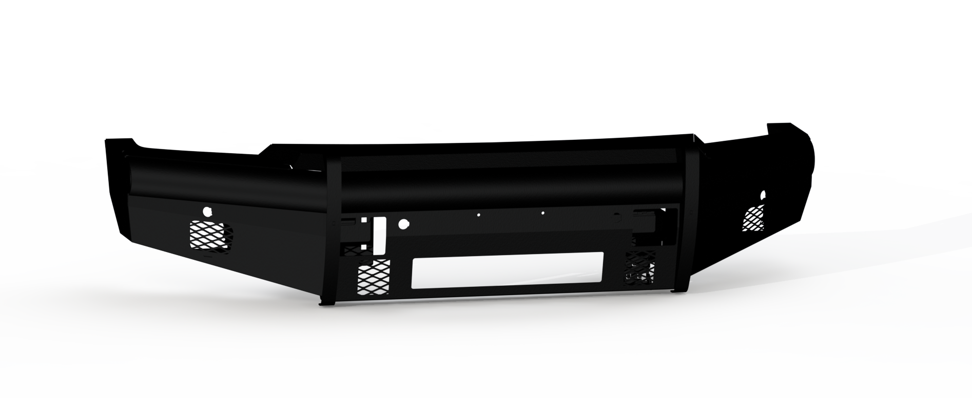 Vaquero Front Non-Winch Bumper - Texture Black 2023-2025 Ford F-250 F-350 F-450 F-550