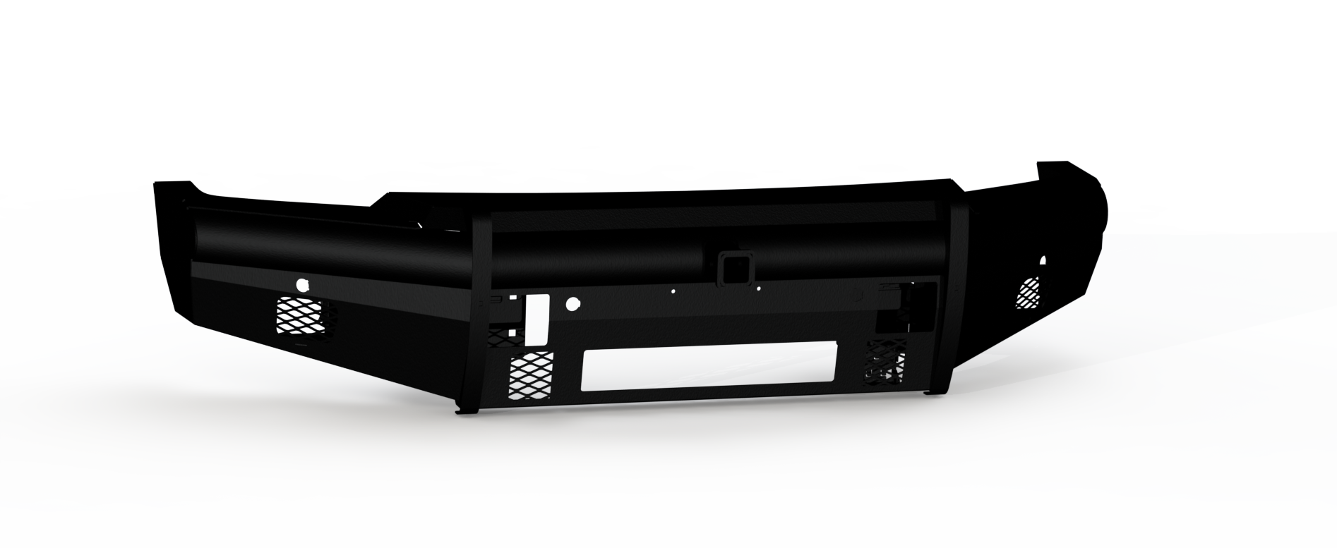 Vaquero Front Non-Winch Bumper | 2in Receiver - Texture Black 2023-2025 Ford F-250 F-350 F-450 F-550