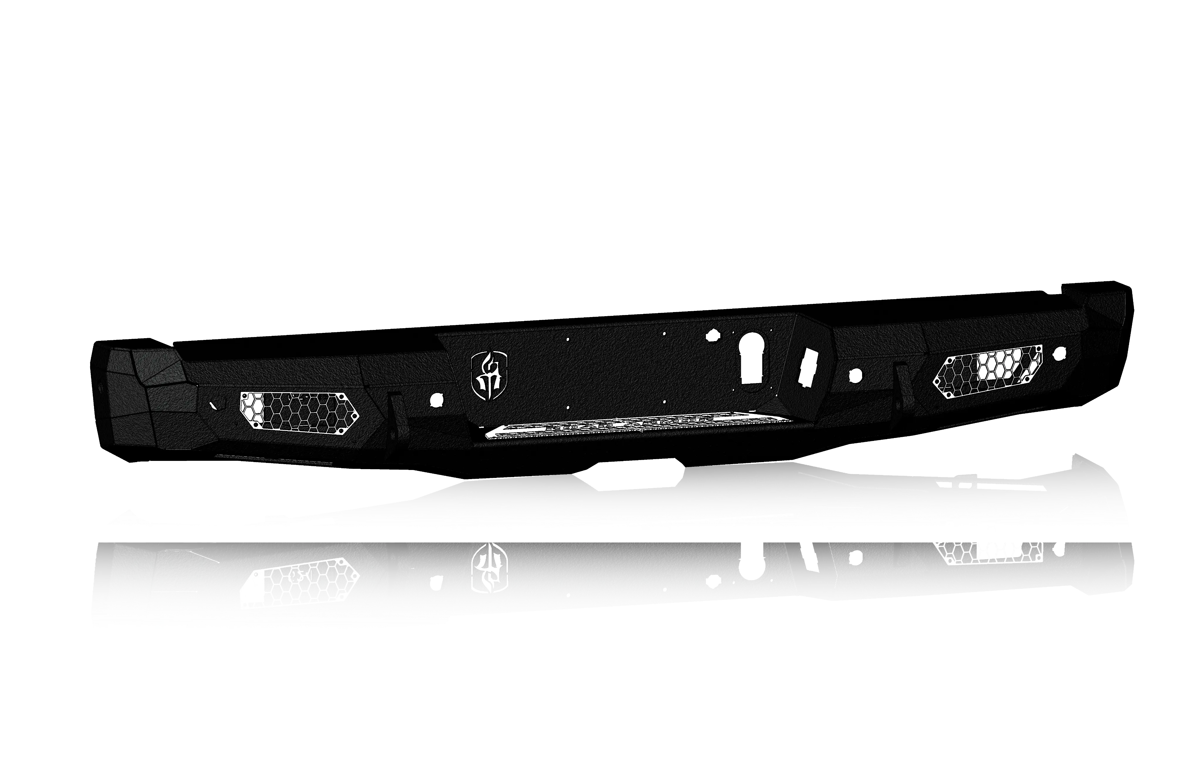 Evolution Rear Bumper - Texture Black - 2024-2026 - Ford F-150
