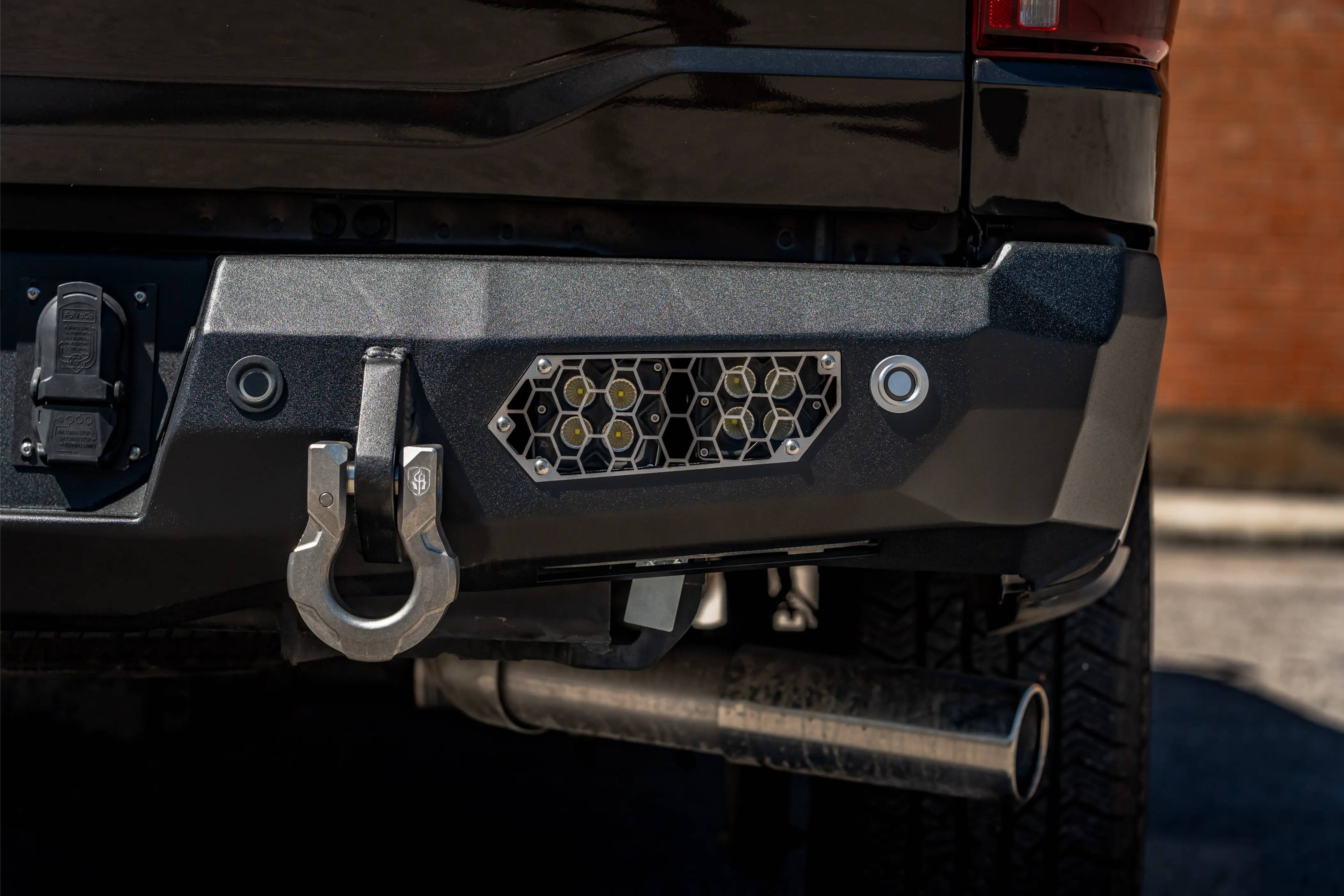 Evolution Rear Bumper - Texture Black - 2024-2026 - Ford F-150