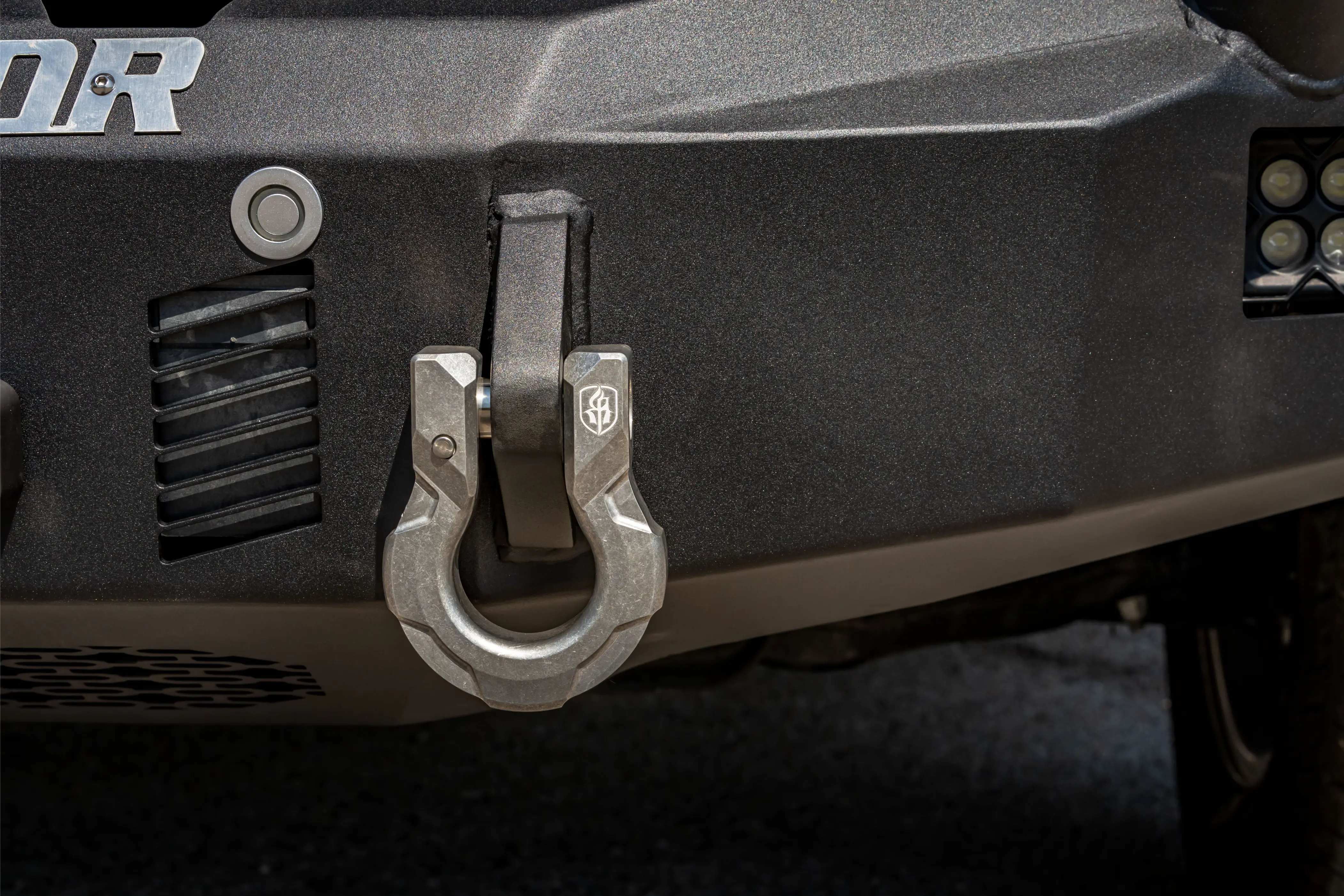 Stealth Front Winch Bumper Lonestar Guard - Texture Black - 2024-2026 - Ford F-150