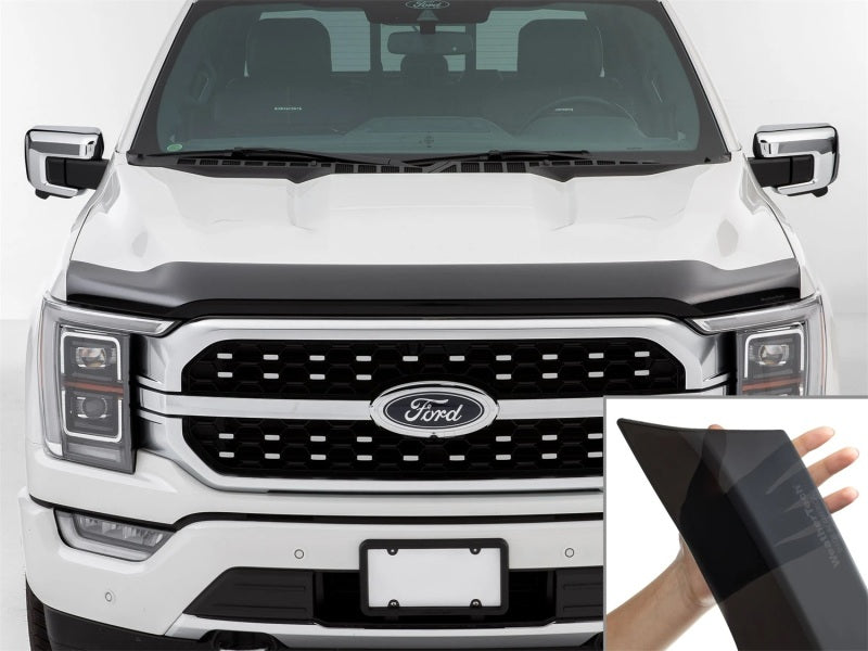 WeatherTech 21-26 Ford F-150 Hood Skin Protector - Black