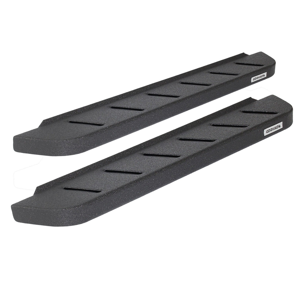 RB10 Runing Boards Boards Only Protective Bedliner Coating 2007-2025 Jeep WranglerJK/JL 2017-2025 Ford F-250/F-350 Go Rhino