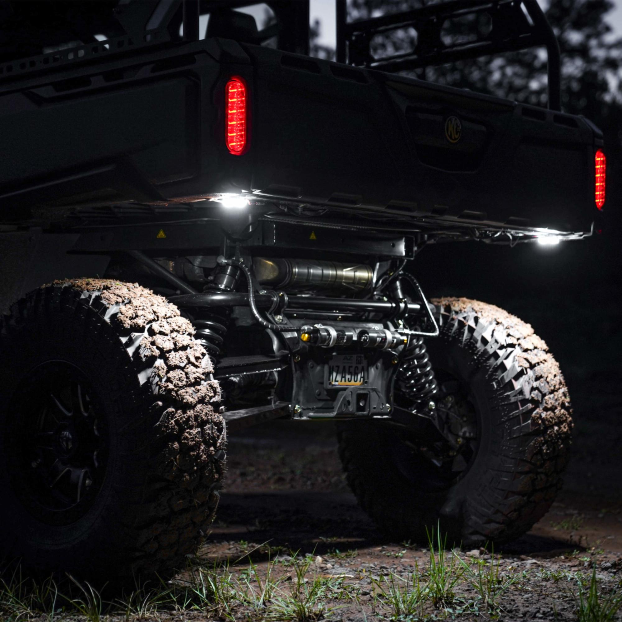 KC Two- Light Add-On Cyclone V2 Kit Clear 3.5 Meters Long KC HiLiTES