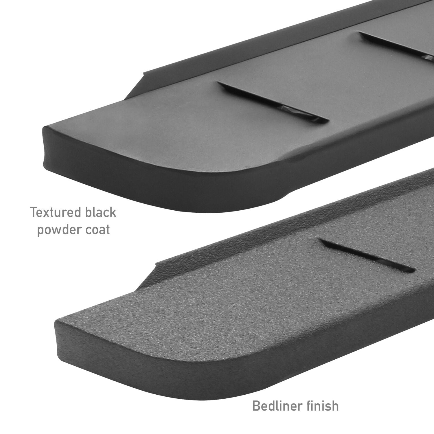 RB10 Running Boards With Mounting Brackets Textured Black 2014-2024 Toyota 4Runner Go Rhino