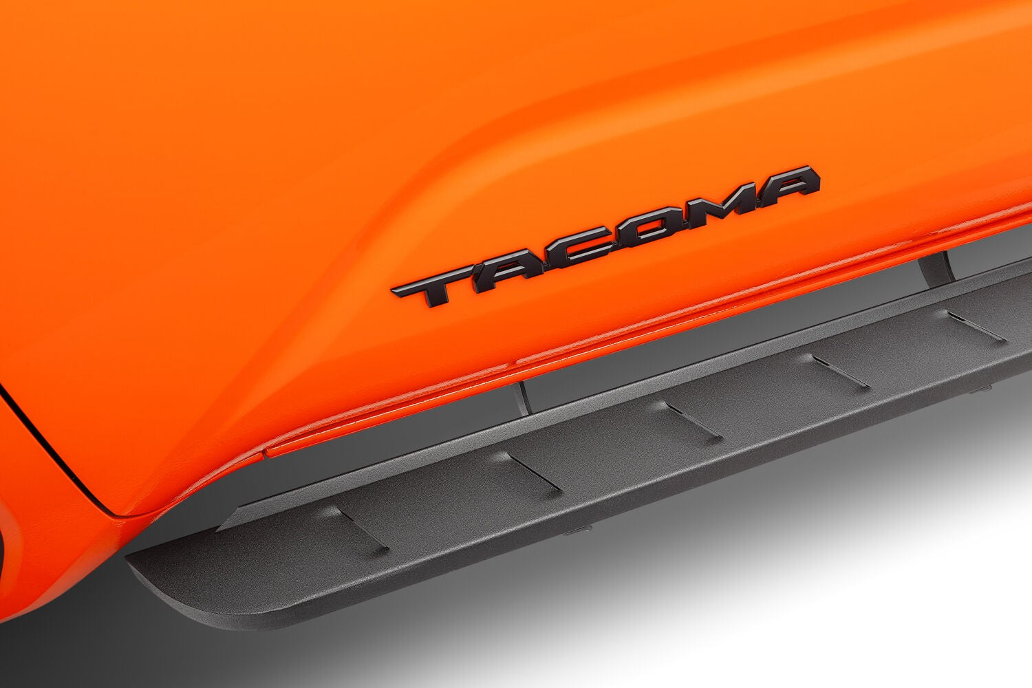 RB10 Slim Line Running Boards W/Brackets Textured Black 2024-2026 Toyota Tacoma Go Rhino