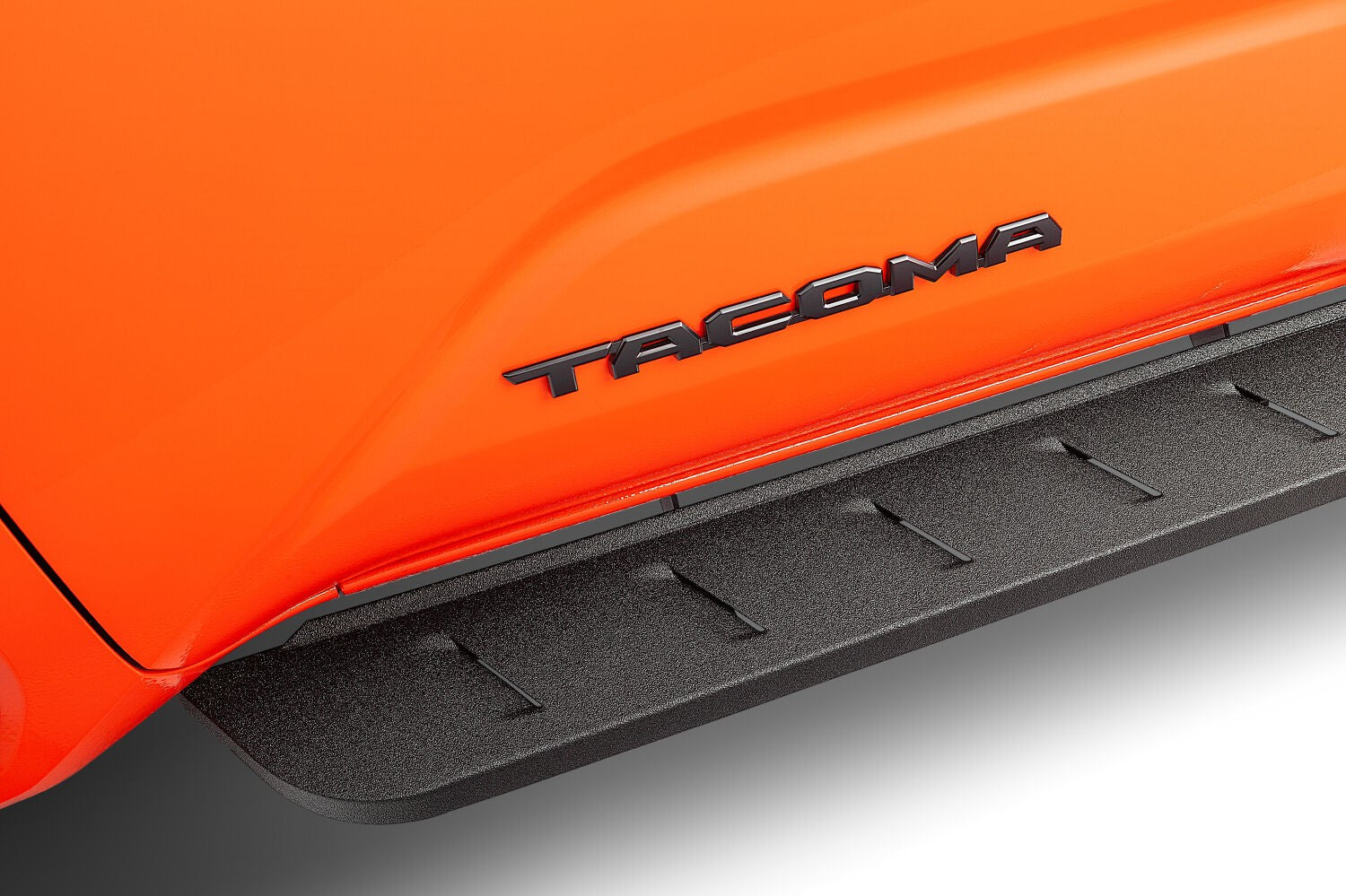 RB10 Running Boards W/Brackets Kit Bedliner coating 2024-2026 Toyota Tacoma Go Rhino