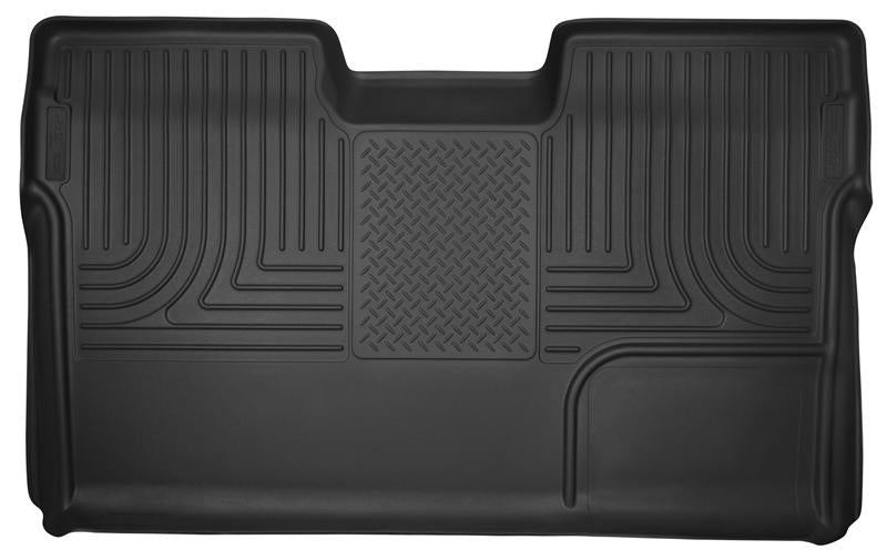 Husky Liners 09-14 Ford F-150 SuperCrew Cab X-Act Contour Second Row Seat Floor Liner - Black